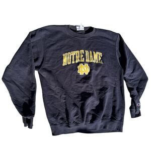 Vintage Champion Notre Dame Fighting Irish Crewneck Sweatshirt Size Large